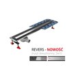 Wiper New Premium Offset Revers (Ruszt 2w1) Odpływ liniowy 120 cm z obrotowym syfonem snake 360 - Zestaw (500.0902.02.120)
