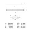 Wiper New MCR Revers Gold Odpływ liniowy (do mikrocementu) 90 cm z syfonem snake 360 - Zestaw (500.0905.45.090)