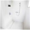 Wiper New MCR Revers Gold Odpływ liniowy (do mikrocementu) 110 cm z syfonem snake 360 - Zestaw (500.0905.45.110)