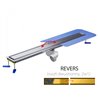 Wiper New MCR Revers Honey Gold Odpływ liniowy (do mikrocementu) 60 cm z syfonem snake 360 - Zestaw (500.0905.09.060)