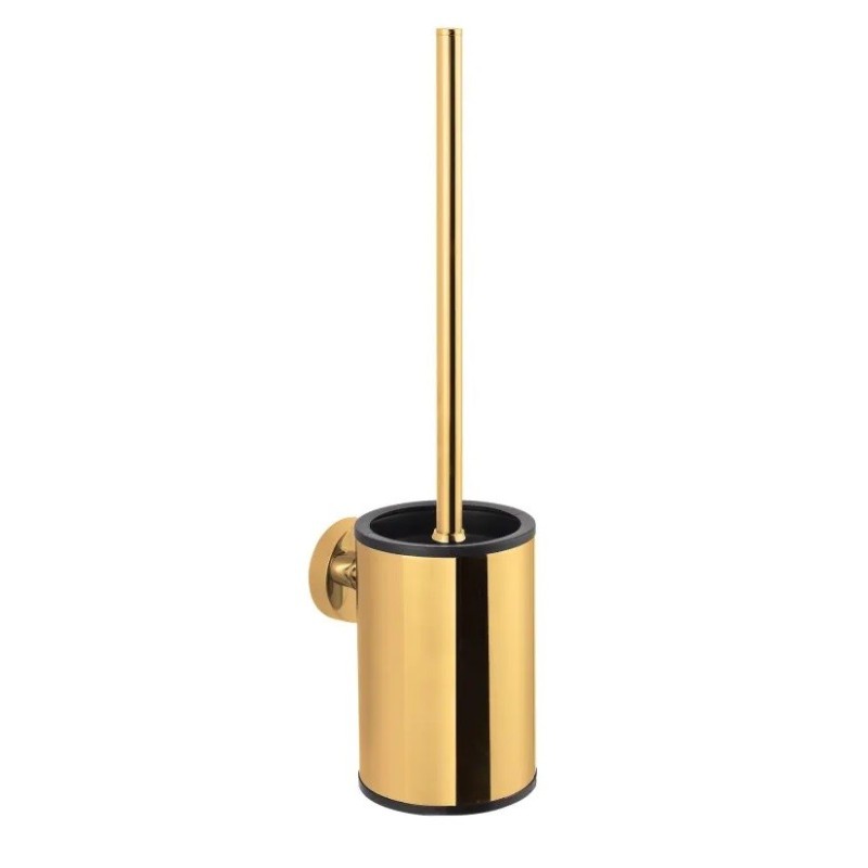 Stella Classic szczotka do wc niska wisząca złoty połysk 07.433-g