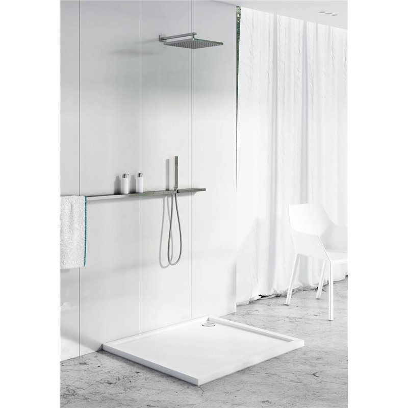Schedline Estima Brodzik Akrylowy Kwadratowy 90x90 cm (3SP.E2K-9090)