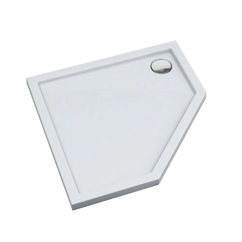 Schedline Estima Brodzik Akrylowy Pięcokątny 90x90 cm (3SP.E1PK-9090)