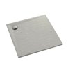 Schedline Libra Cement Stone Brodzik Akrylowy Kwadratowy Cementowy kamień 80x80 cm (3SP.L1K-8080/CT/ST)