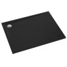 Schedline Libra Black Stone Brodzik Akrylowy Prostokątny Czarny kamień 70x120 cm (3SP.L1P-80120/C/ST)