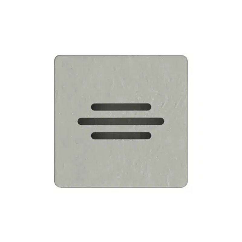 Schedline Protos Cement Stone Brodzik Akrylowy Kwadratowy Cementowy kamień (odpływ w rogu) 80x80 cm (3SP.P1K-8080/CT/ST-M1/CT/ST