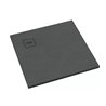Schedline Protos Grey Stone Brodzik Akrylowy Kwadratowy Szary kamień (odpływ w rogu) 100x100 cm (3SP.P1K-100100/S/ST-M1/S/ST)