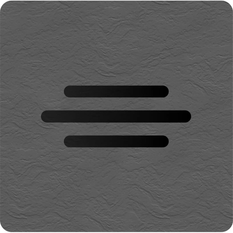 Schedline Protos Grey Stone Brodzik Akrylowy Prostokatny Szary kamień 90x180 cm (3SP.P1P-90180/S/ST-M1/S/ST)