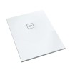 Schedline Protos Smooth White Brodzik Akrylowy Prostokatny Biały gładki 80x140 cm (3SP.P1P-80140-M1)