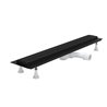 Schedline Regular Line Black Odpływ liniowy czarny mat z maskownicą steel 90x8 cm (SOLSLC-90080)