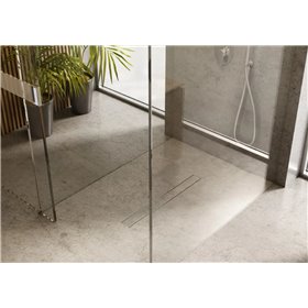 Schedline Regular Line Chrom Odpływ liniowy chrom z maskownicą plate 60x8 cm (SOLPL-60080)