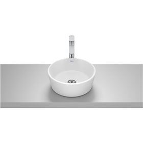 Roca Optica Umywalka nablatowa ROUND CR 35 cm biały mat (A327B15620)