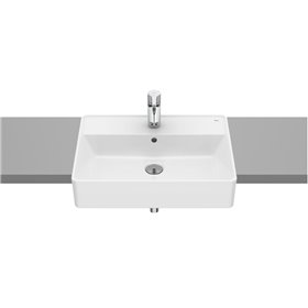 Roca Gap Umywalka półblatowa biała 55x42 cm (A3270YG000)