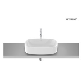 Roca Ona ONA Umywalka nablatowa owalna 50x37 cm Supraglaze® (A3275L0S00)