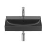 Roca Ona Umywalka ścienna 55x36 cm Compacto Fineceramic® czarny mat (A327683080)