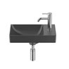 Roca Ona ONA Umywalka ścienna 45x26 cm Compacto Fineceramic® czarny mat (A327681080)