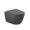 Roca Ona ONA Miska WC podwieszana Rimless 53 cm czarny mat (A346687080)