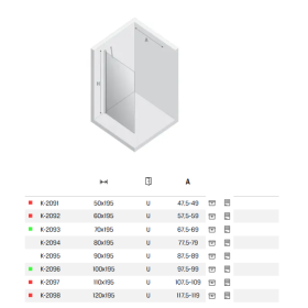 New Trendy New Soleo Light Gold Kabina prysznicowa walk-in U 70x195 Active Shield 2.0 (K-2093)
