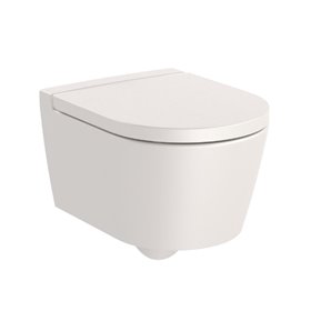 Roca Inspira Round Miska podwieszana Rimless Compact 48x37 cm Beż (A346528650)