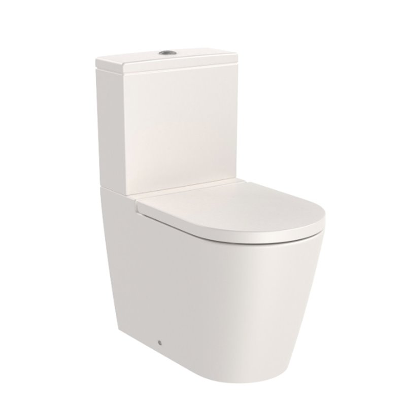 Roca Inspira Round Miska wc do kompaktu Rimless 64,5 cm Beż (A342526650)