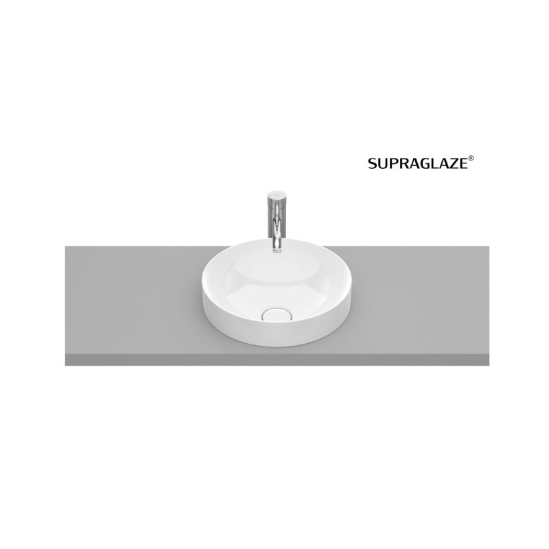 Roca Inspira Round Umywalka 37x37 cm FINECERAMIC ® Supraglaze® (A32752RS00)