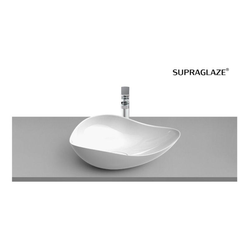 Roca Ohtake Umywalka nablatowa 54x37,5x18,5 cm Supraglaze® (A327A13S00)