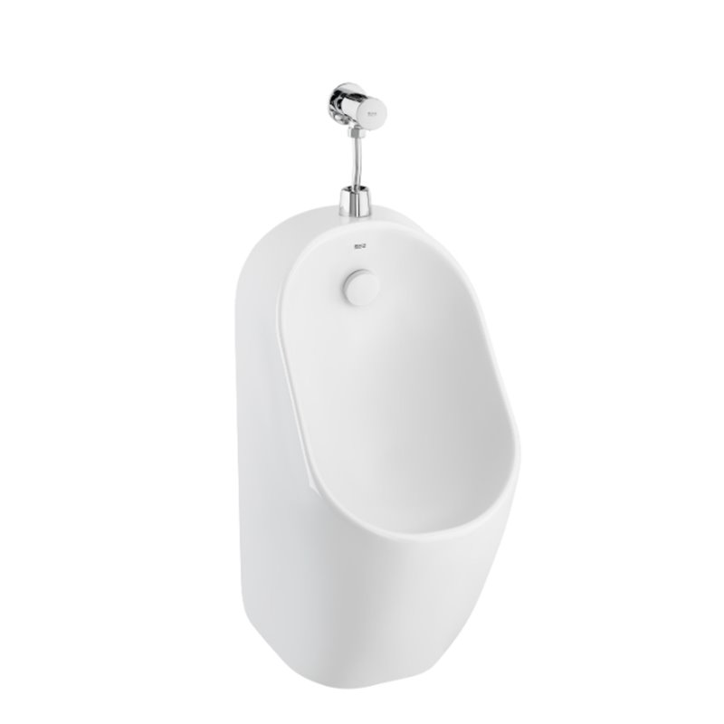 Roca Proton Pisuar Rimless z dopływem wody z góry Round (kompletny zestaw z syfonem) (A3590J2000)