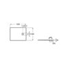 Roca Magma Brodzik prostokątny Stonex® 100 x 80 cm niski syfon kolor onyks (APE013E832003640)