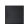 Roca Magma Brodzik kwadratowy Stonex® 90 x 90 cm niski syfon kolor czarny (APE0138438403400)
