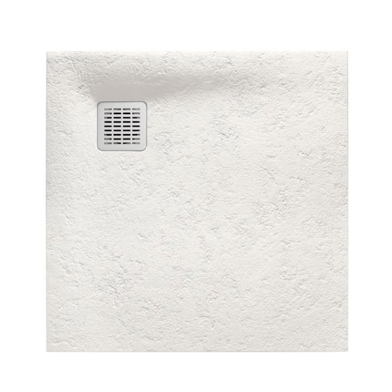 Roca Terran Brodzik kwadratowy 90 x 90 cm syfon w komplecie Beżowy (AP10338438401650)
