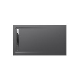 Roca Aquos Brodzik prostokątny 160 x 90 cm syfon w komplecie szary łupek (AP60164038401200)
