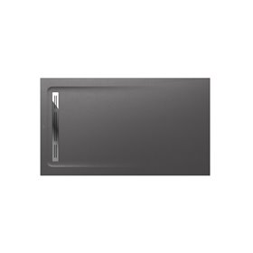 Roca Aquos Brodzik prostokątny 160 x 90 cm syfon w komplecie onyks (AP60164038401640)