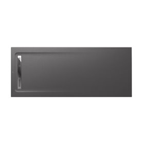 Roca Aquos Brodzik prostokątny 200 x 80 cm syfon w komplecie onyks (AP6017D032001640)