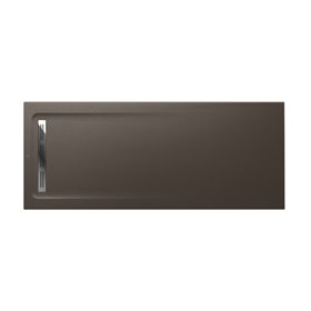 Roca Aquos Brodzik prostokątny 200 x 80 cm syfon w komplecie cafe (AP6017D032001660)