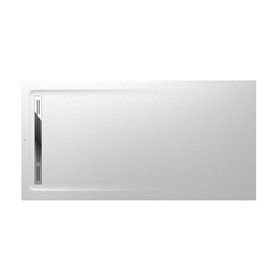 Roca Aquos Brodzik prostokątny 200 x 100 cm syfon w komplecie biały (AP6017D03E801100)