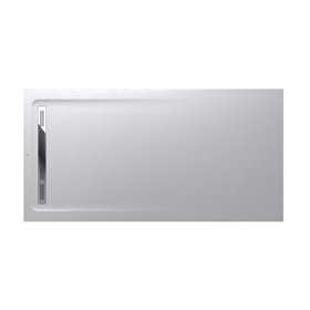 Roca Aquos Brodzik prostokątny 200 x 100 cm syfon w komplecie perłowy (AP6017D03E801630)
