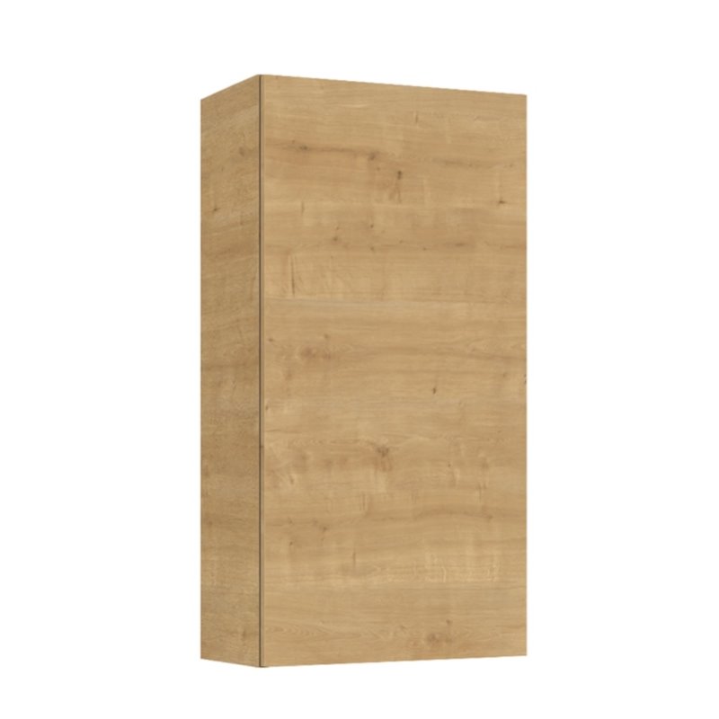 Roca Extra szafka wisząca niska z 1 drzwiami standard 40 cm jasny dąb (A857958464)