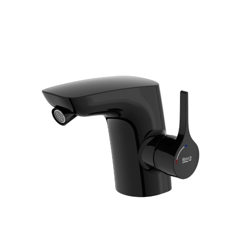 Roca Insignia Bateria bidetowa sztorcowa bez korka PVD Titanium Black (A5A6A3ACN0)