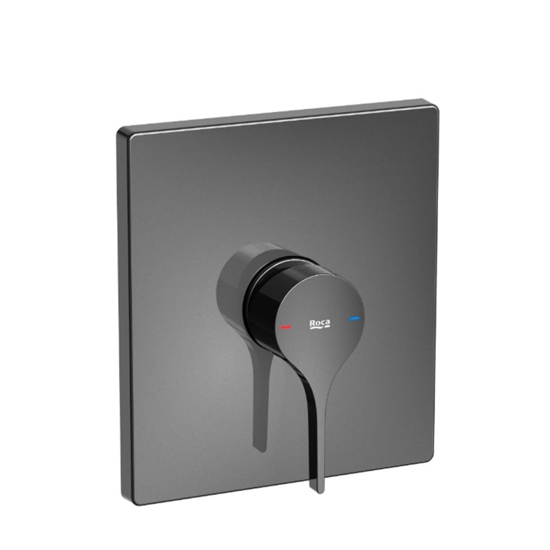 Roca Insignia Bateria prysznicowa podtynkowa do RocaBox PVD Titanium Black (A5A2B3ACN0)