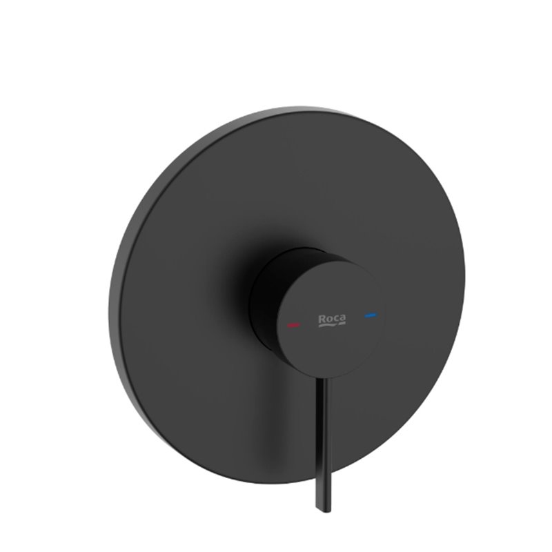 Roca Ona Jednouchwytowa bateria prysznicowa podtynkowa do ROCABOX Czarny mat (A5A2B9ENB0)