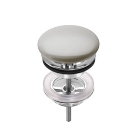 Roca Korek uniwersalny niezamykany do umywalek bez przelewu z pokrywą ceramiczną ø 72 mm Beżowy (A506403965)