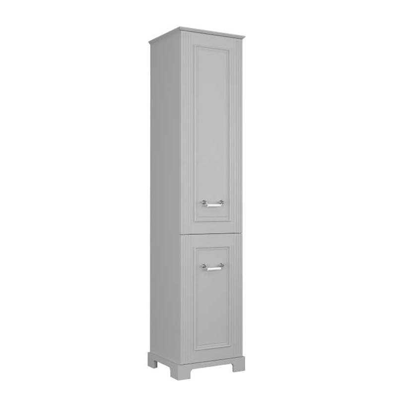 Krofam Oxford Szafka wysoka 40 cm ciemno szary półmat (141-0105)