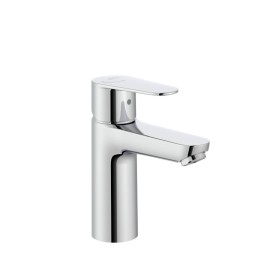 Roca Victoria Plus Bateria umywalkowa sztorcowa medium z korkiem click-clack Cold Start Chrom (A5A3B4FC00)