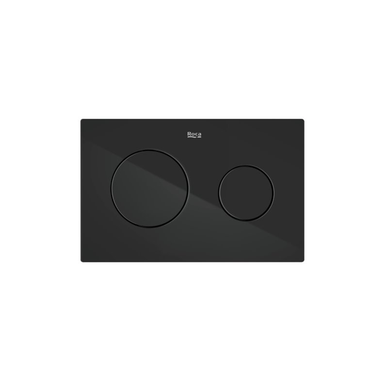 Roca Duplo One PL10 - przycisk podwójny PVD Titanium Black (A8901890CN)