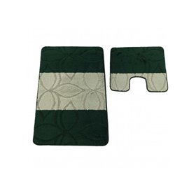 Afribano Komplet łazienkowy Montana z wycięciem Erdek XL - zielony Komplet (MONTU-ERDEK-XL-GREEN)