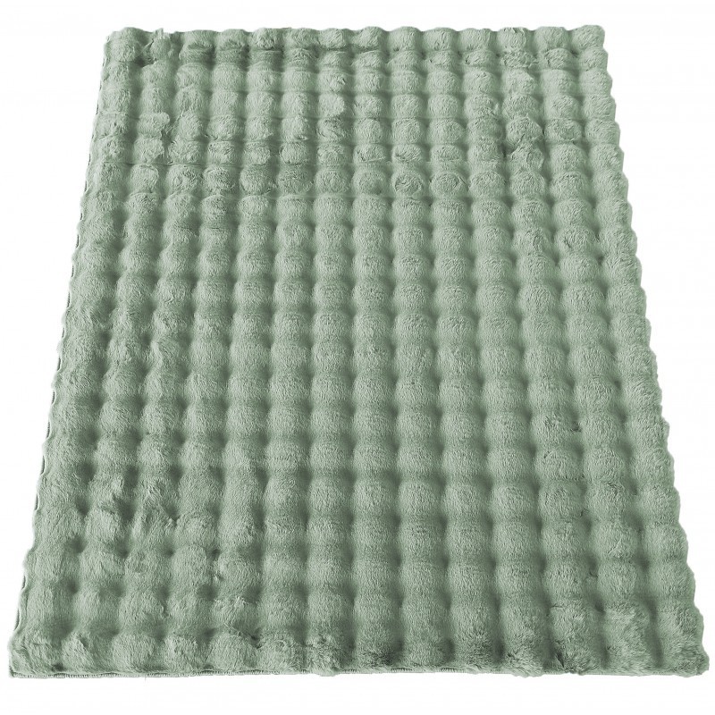 Afribano Dywan typu Shaggy Bubble MERLIN 3D - zielony 120 x 170 cm (MERLIN-GREEN-120X170)