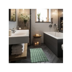 Afribano Dywan typu Shaggy Bubble MERLIN 3D - zielony 120 x 170 cm (MERLIN-GREEN-120X170)