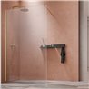 Vixor Gler 10 W1 Kabina Walk-In Złoty błyszczący W1 90 cm (N08-51090-09-01)
