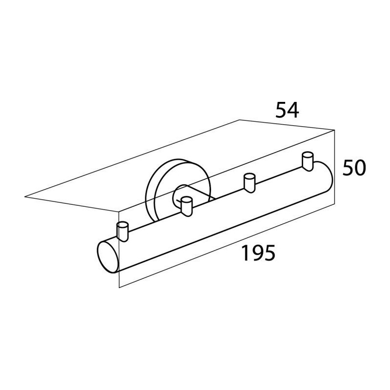 Tiger Boston Zestaw Łazienkowy 7 stal nierdzewna Szczotkowana (309130946+309930946+305930946+307630946+309830946)