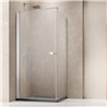 Vixor Vesa 6 CW1 Kabina prysznicowa kwadratowa prawa Chrom 90x90 cm (N09-23090-01-01R+N09-60090-00-01)